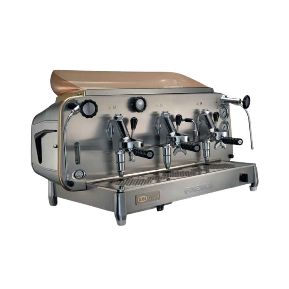 Faema E61S/3 Legend Jubile Yarı Otomatik Espresso Kahve Makinesi, 3 Gruplu